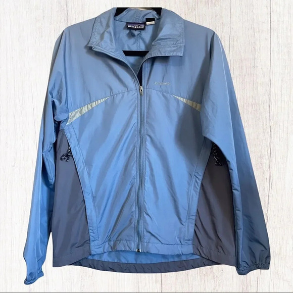 Patagonia Blue Integral Windbreaker SZ M - Picture 1 of 12